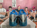 Nike Basketball Sneakers Gray Blue