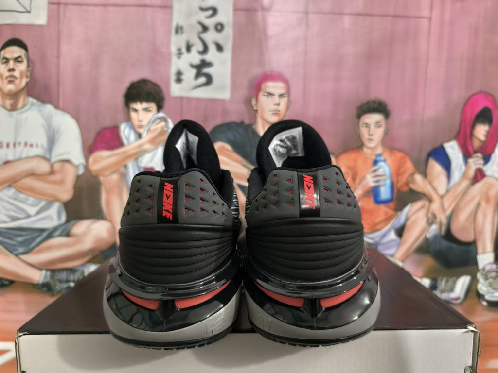 Nike Black and Red Sneakers