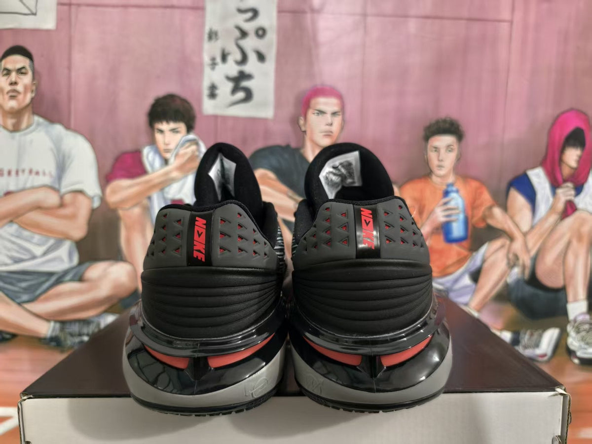 Nike Black and Red Sneakers