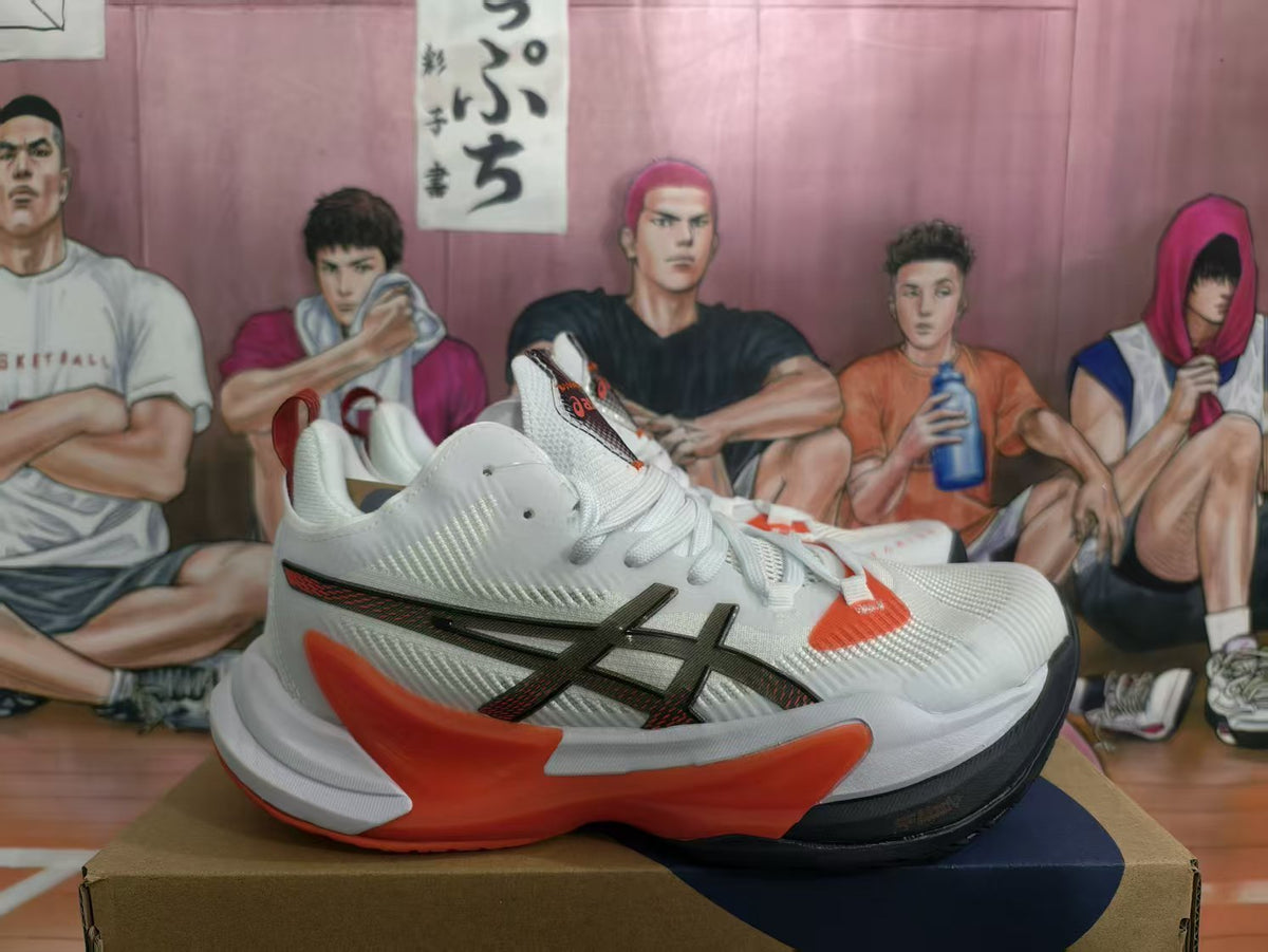 ASICS METARISE White Orange Sneakers