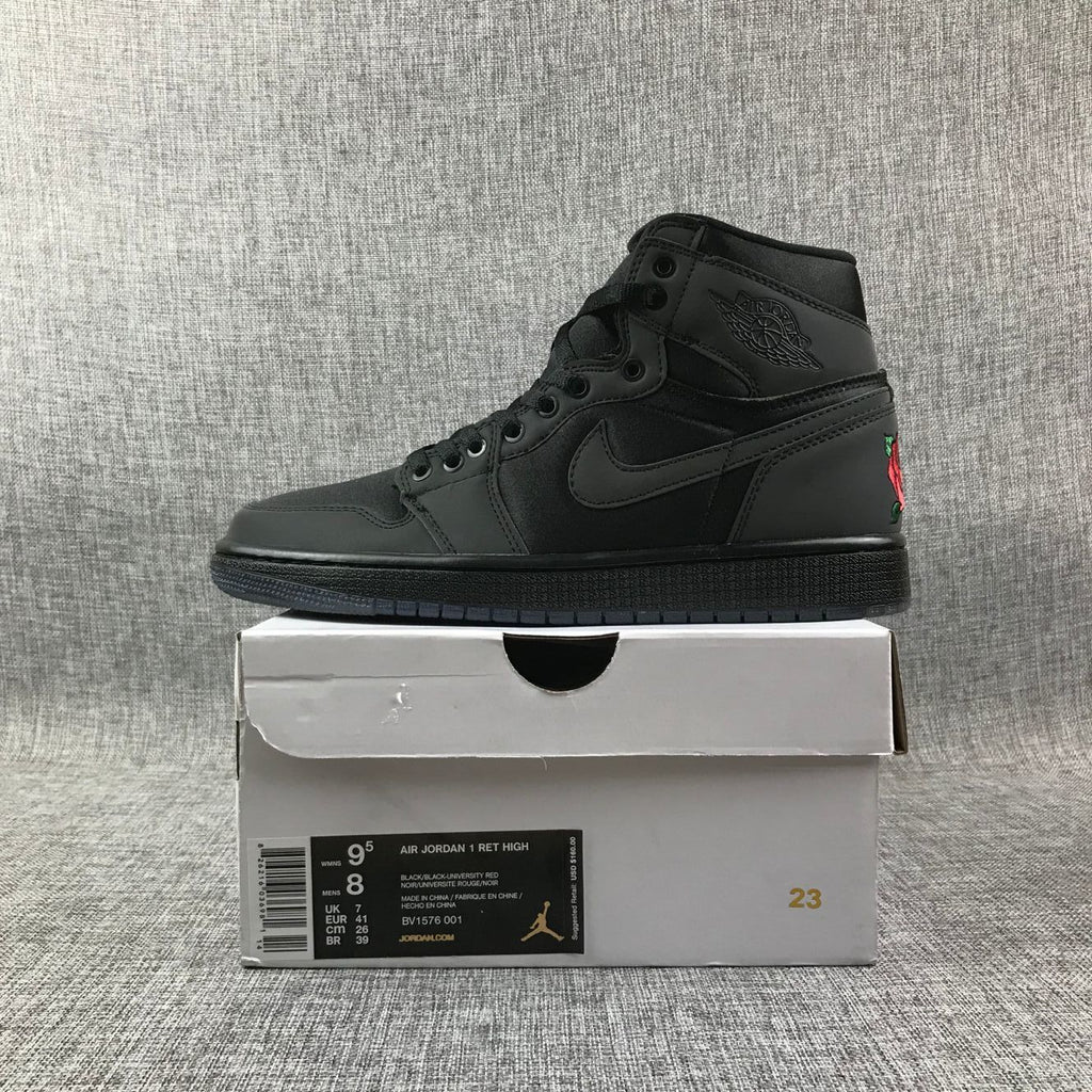 Jordan Air Jordan 1 Retro High Black Rose Sneakers BV1576-001