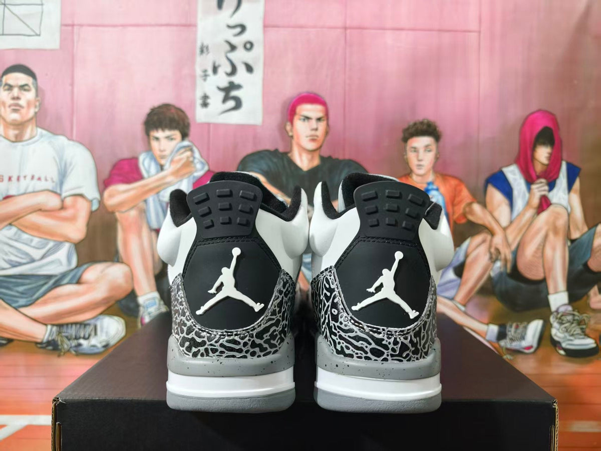 Jordan 4 Retro White Cement Sneakers