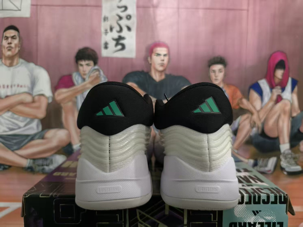 Adidas Basketball Sneakers White and Black