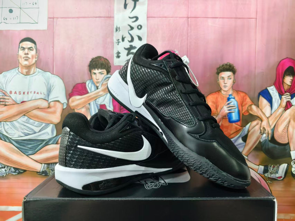Nike Black and White Low-Top Sneakers