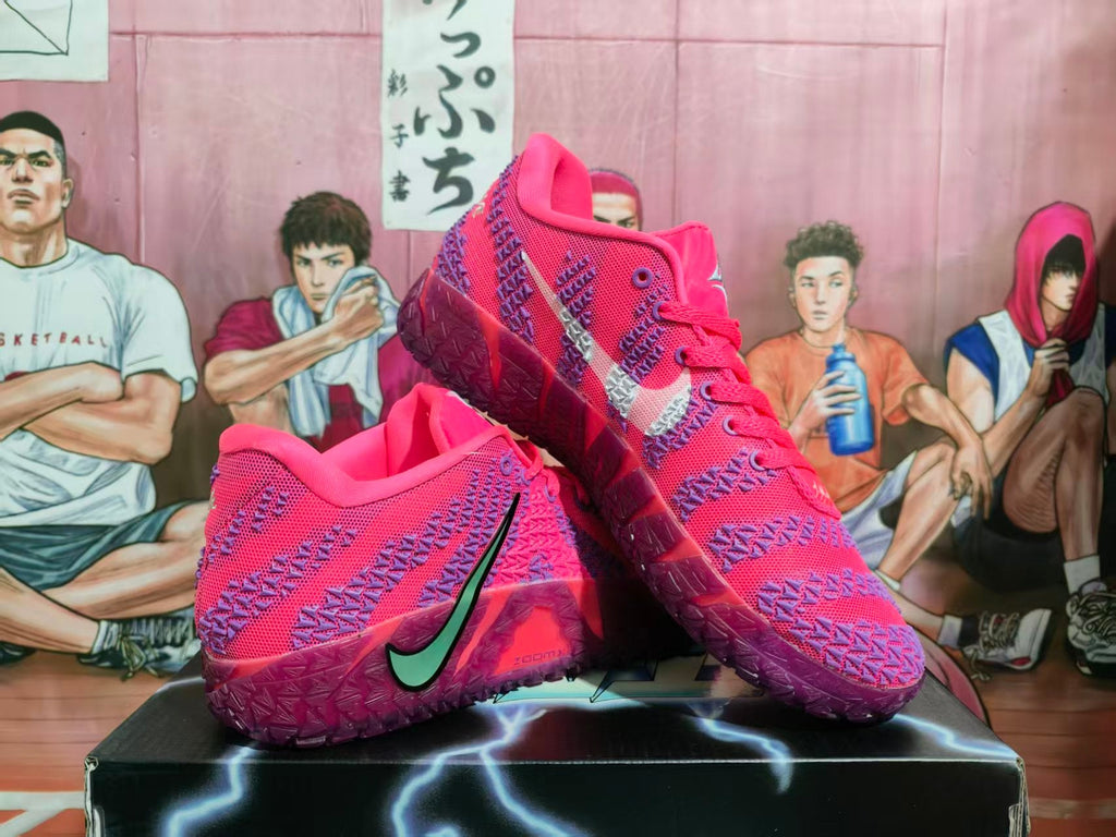 Nike Pink Basketball Sneakers