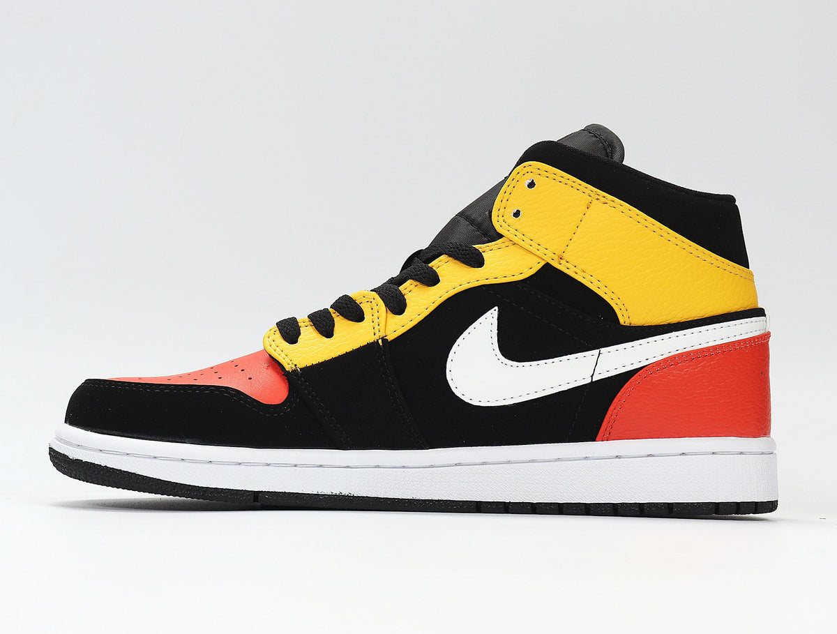 Jordan High-Top Sneakers Black Yellow Red 852542-087