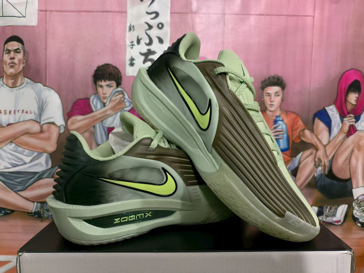 Nike ZoomX Basketball Shoes in Olive Green