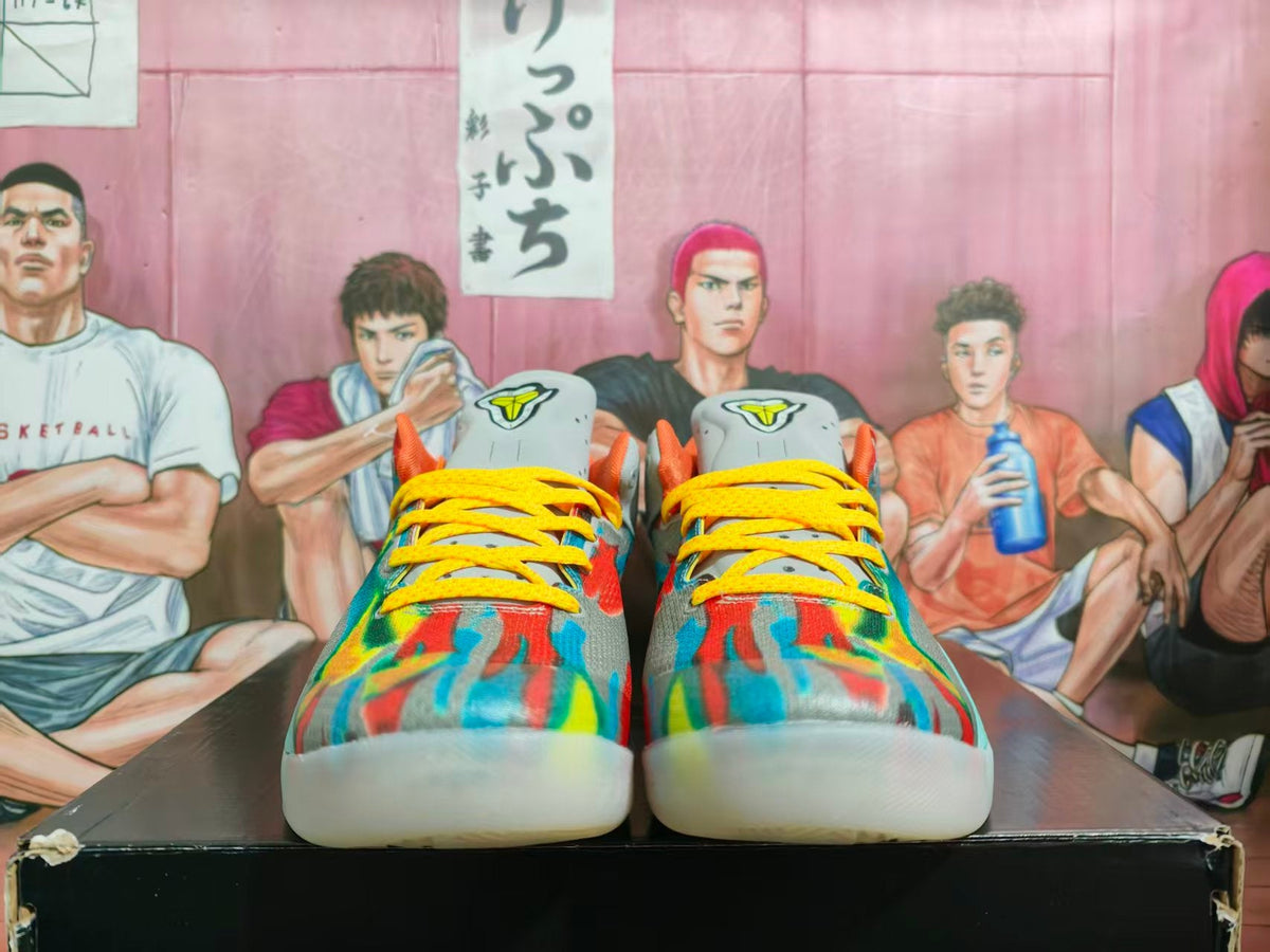 Nike Basketball Sneakers Rainbow Multicolor