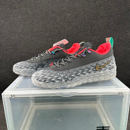 Nike Gray Low-Top Basketball Sneakers
