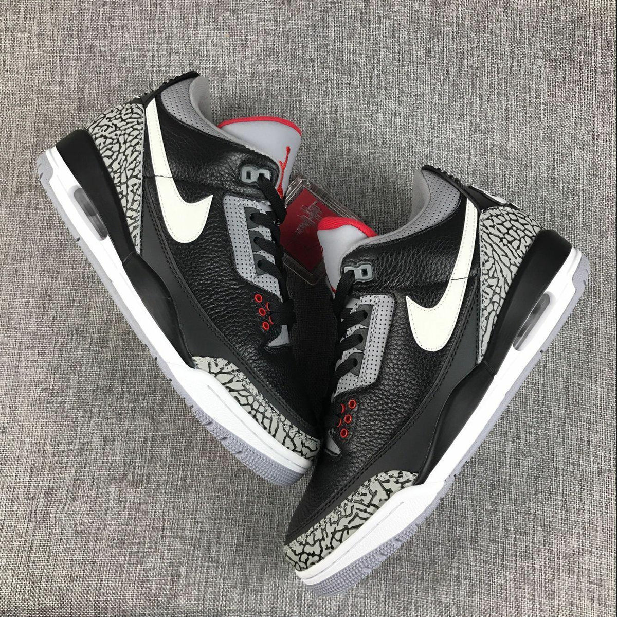 Jordan Air Jordan 3 Tinker Black Cement Sneakers