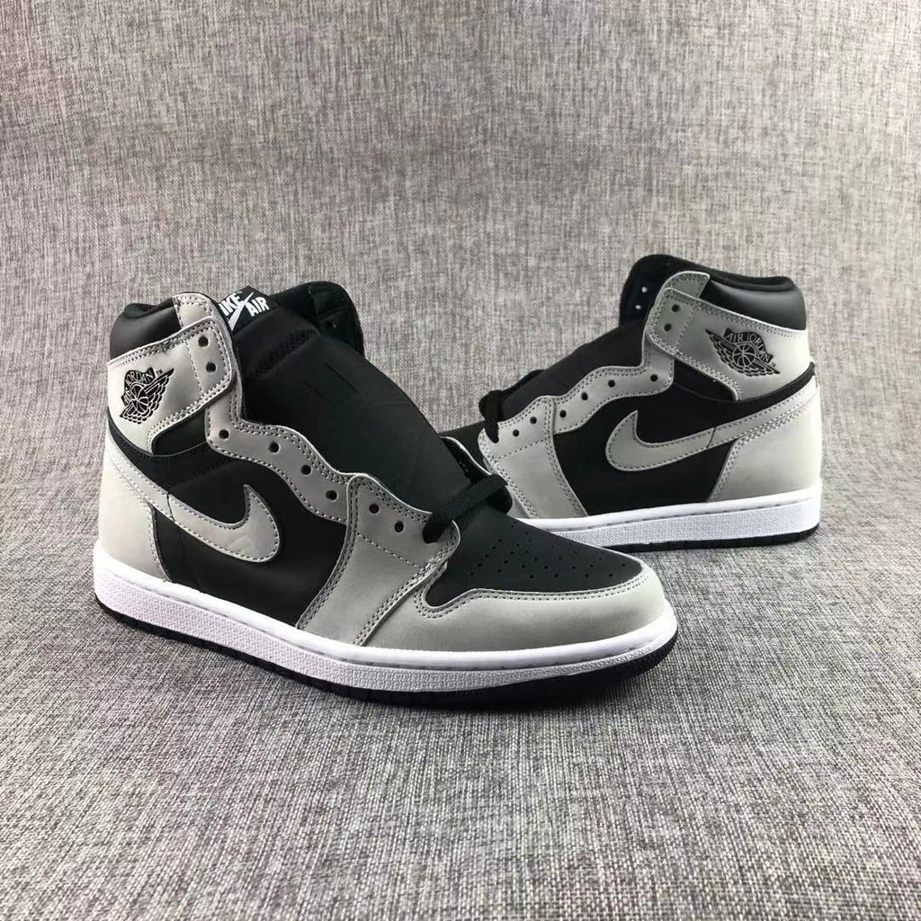 Air Jordan 1 High OG Shadow 2.0 Black Grey Sneakers