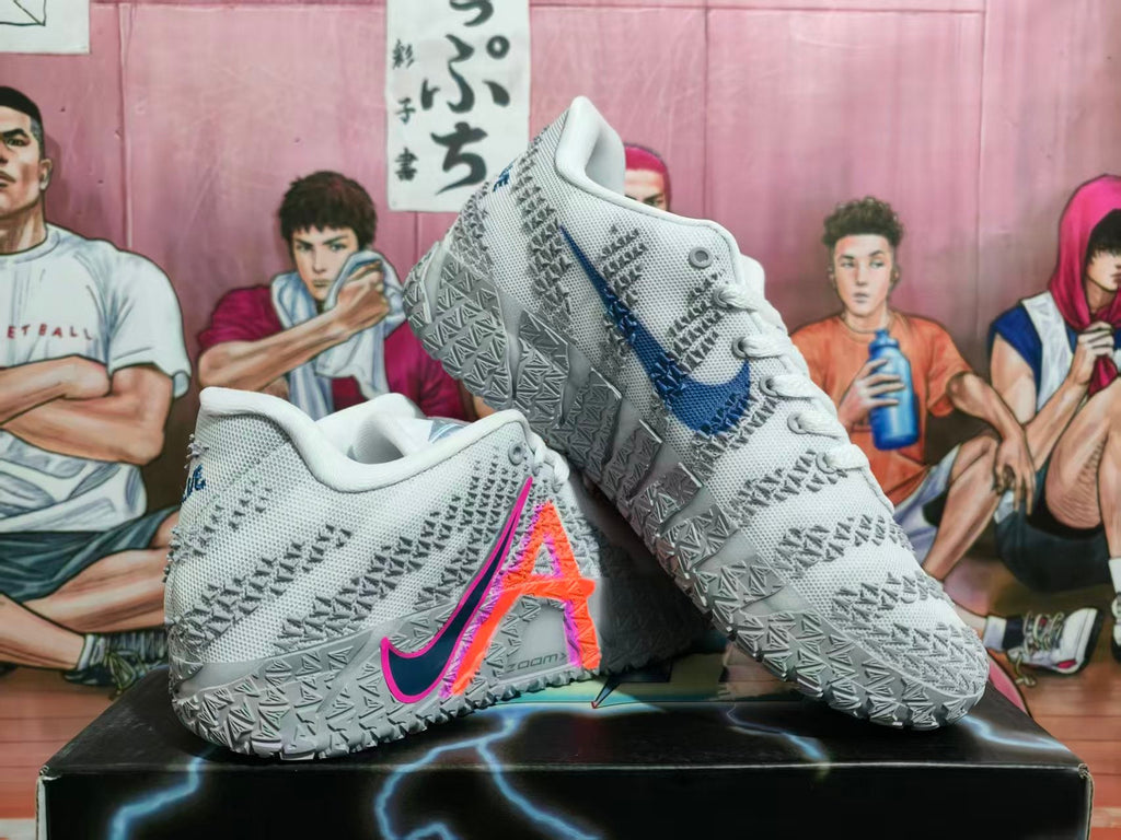 Nike LeBron 20 Basketball Shoes in Grey, White and Orange