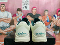 Nike White Blue Basketball Sneakers