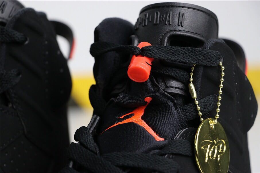 Jordan Air Jordan 6 Infrared Black Sneakers