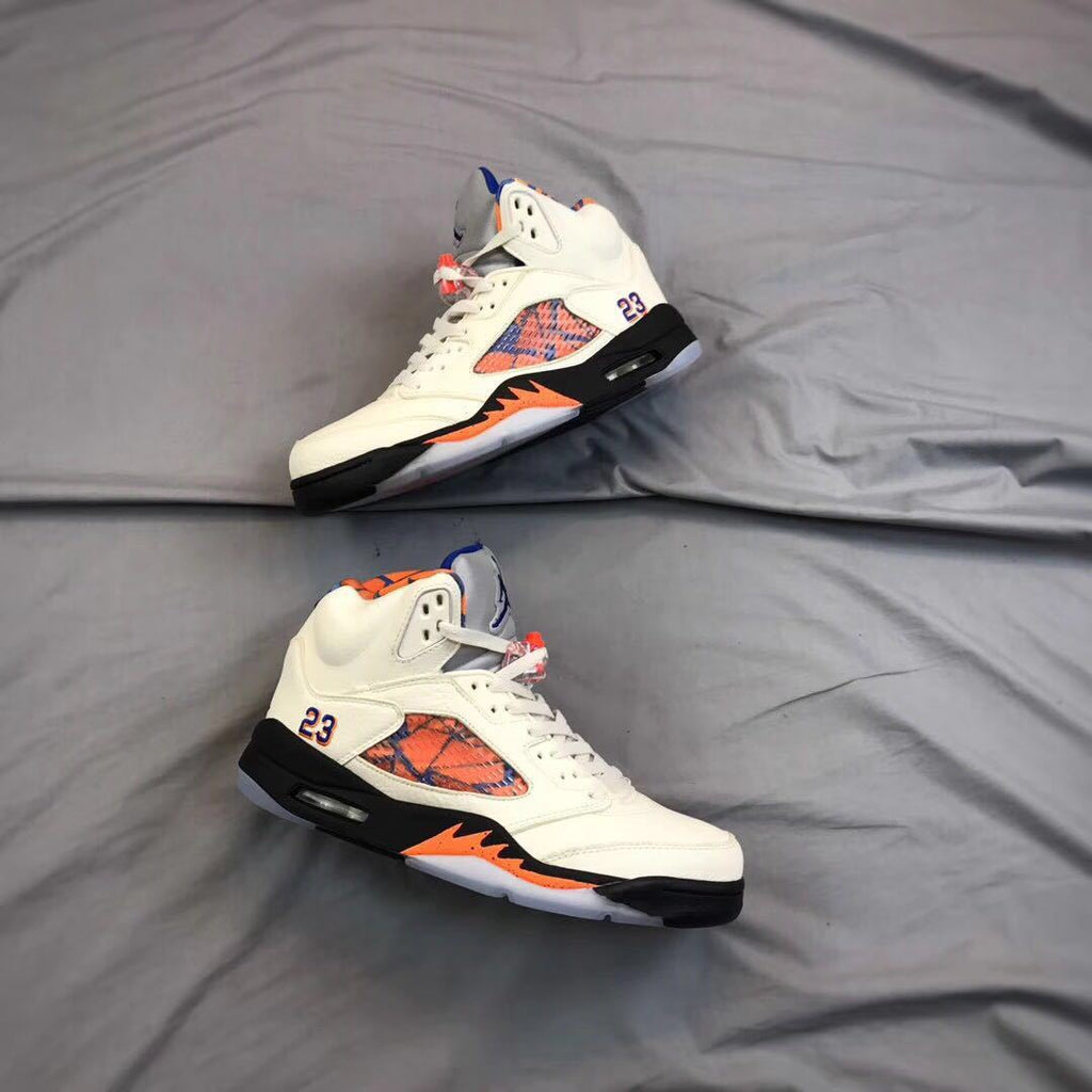 Jordan Air Jordan 5 International Flight White Red Sneakers