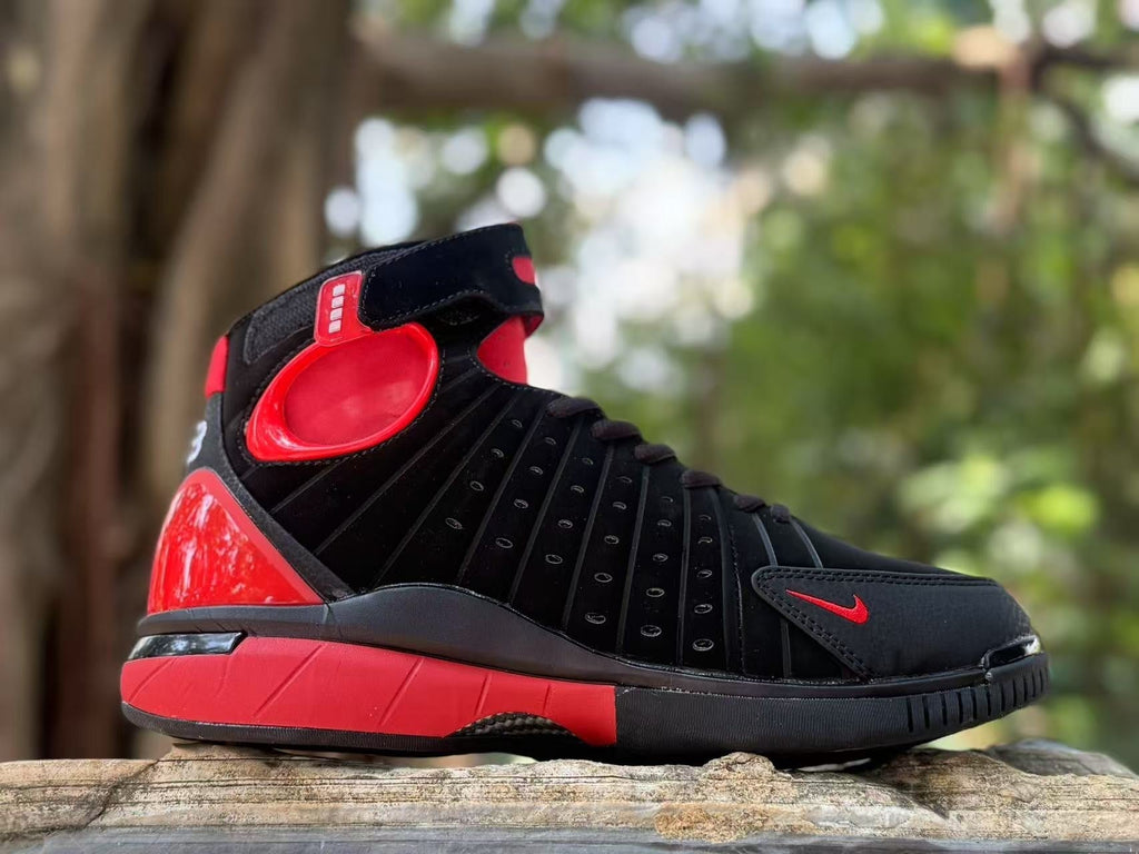 2K4 High-Top Sneakers Black Red