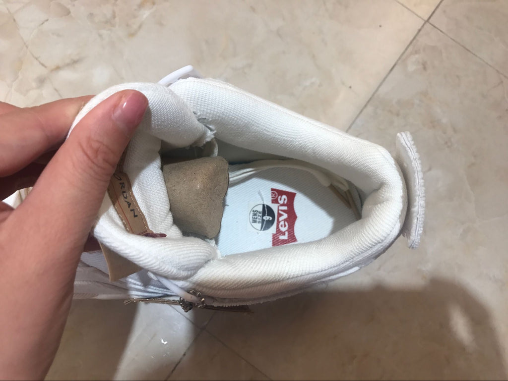 Jordan Air Jordan 4 Retro Levi's White Sneakers AQ2571-100