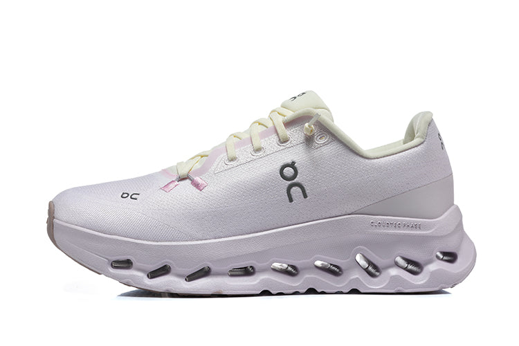 On Cloudmonster 3 Running Shoes in Pale Pink