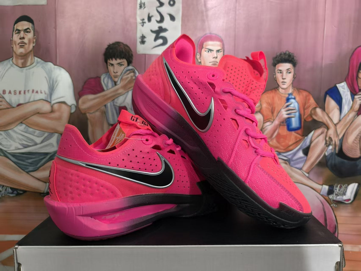 Nike GT Cut Basketball Sneakers Rose Red Black