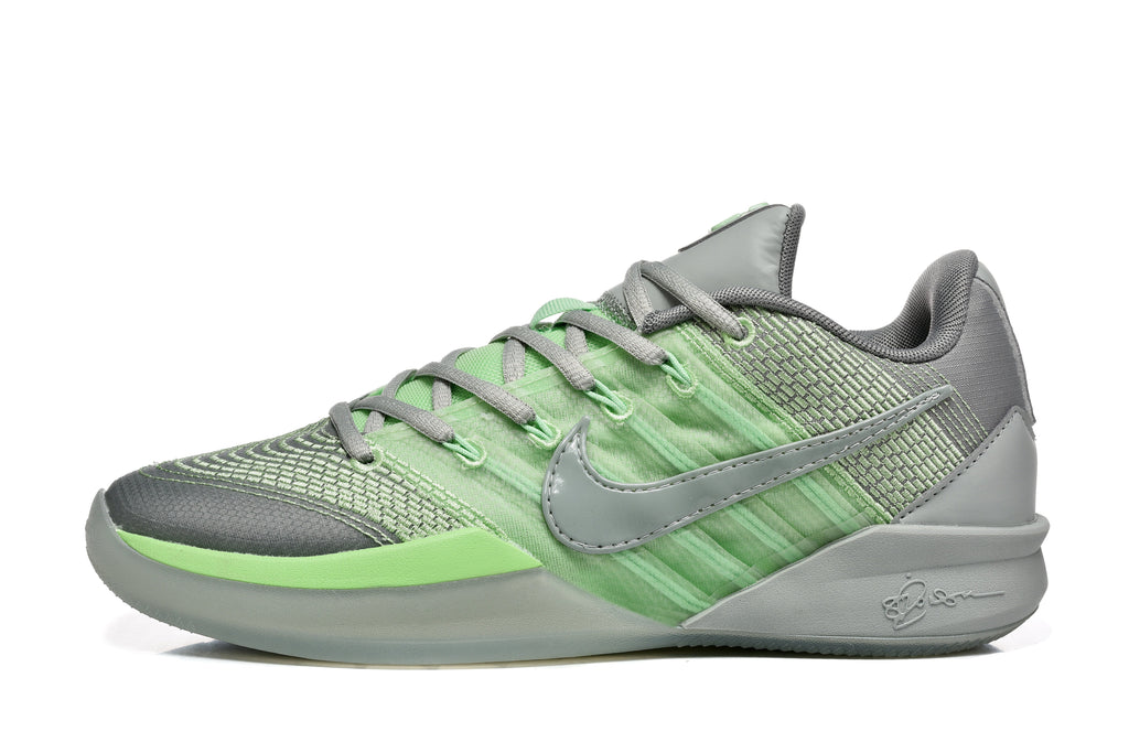 Nike Sabrina Ionescu Basketball Shoes in Gray and Green