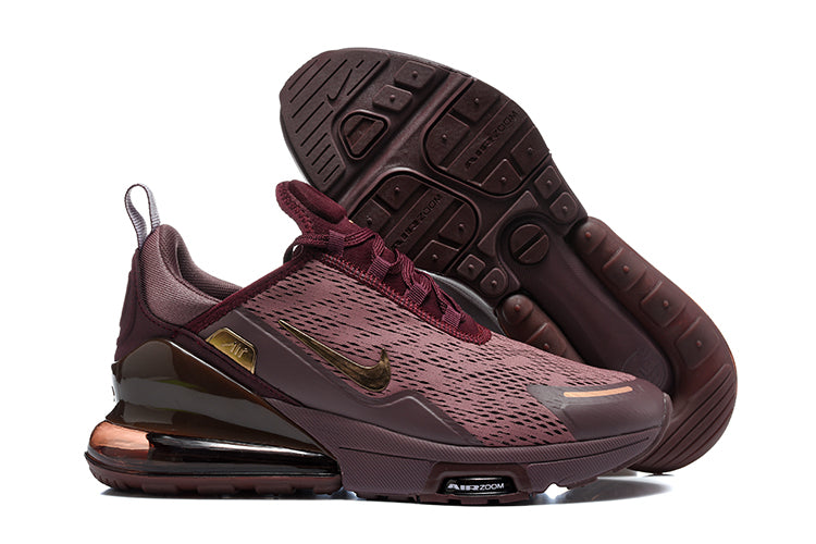 Nike Air Max 270 Premium Burgundy Sneakers