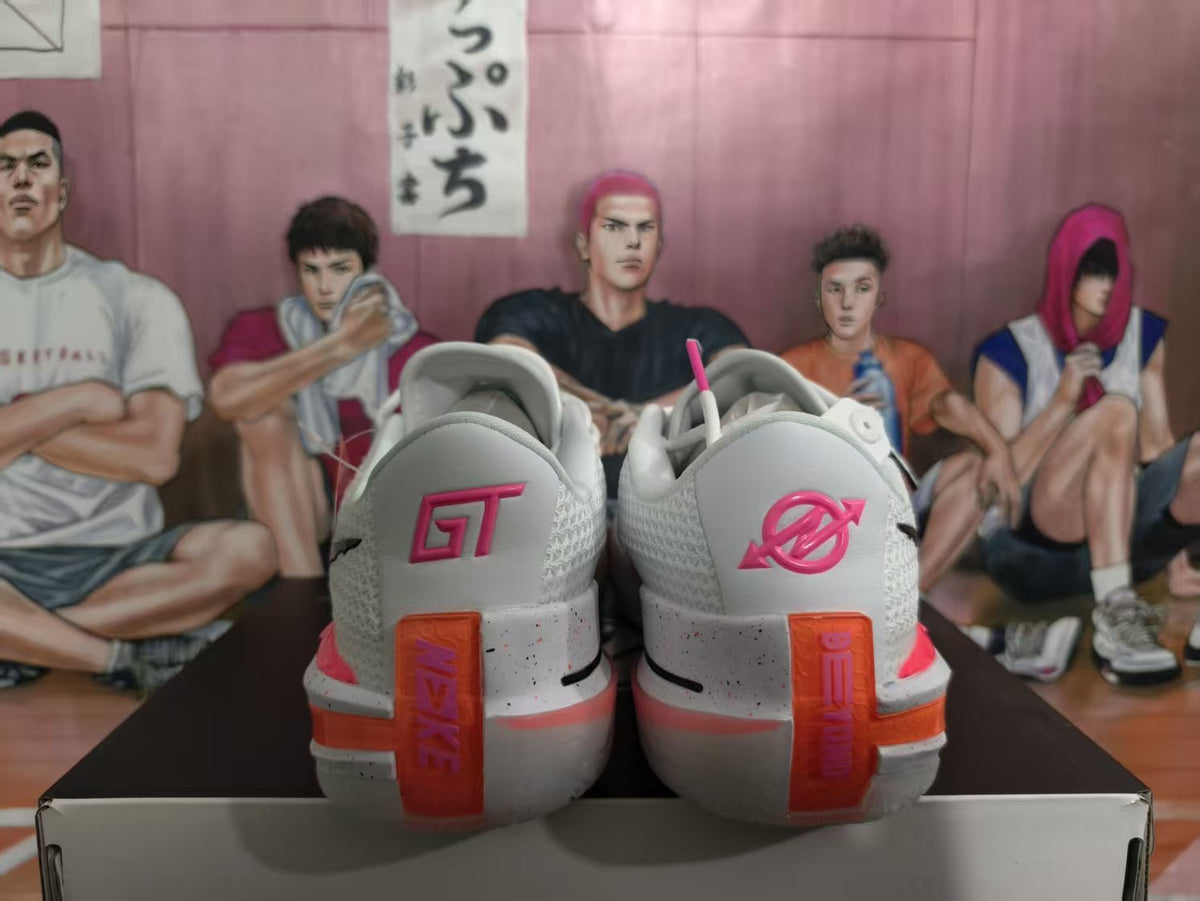 Nike GT Cut Basketball Shoes White Pink Orange