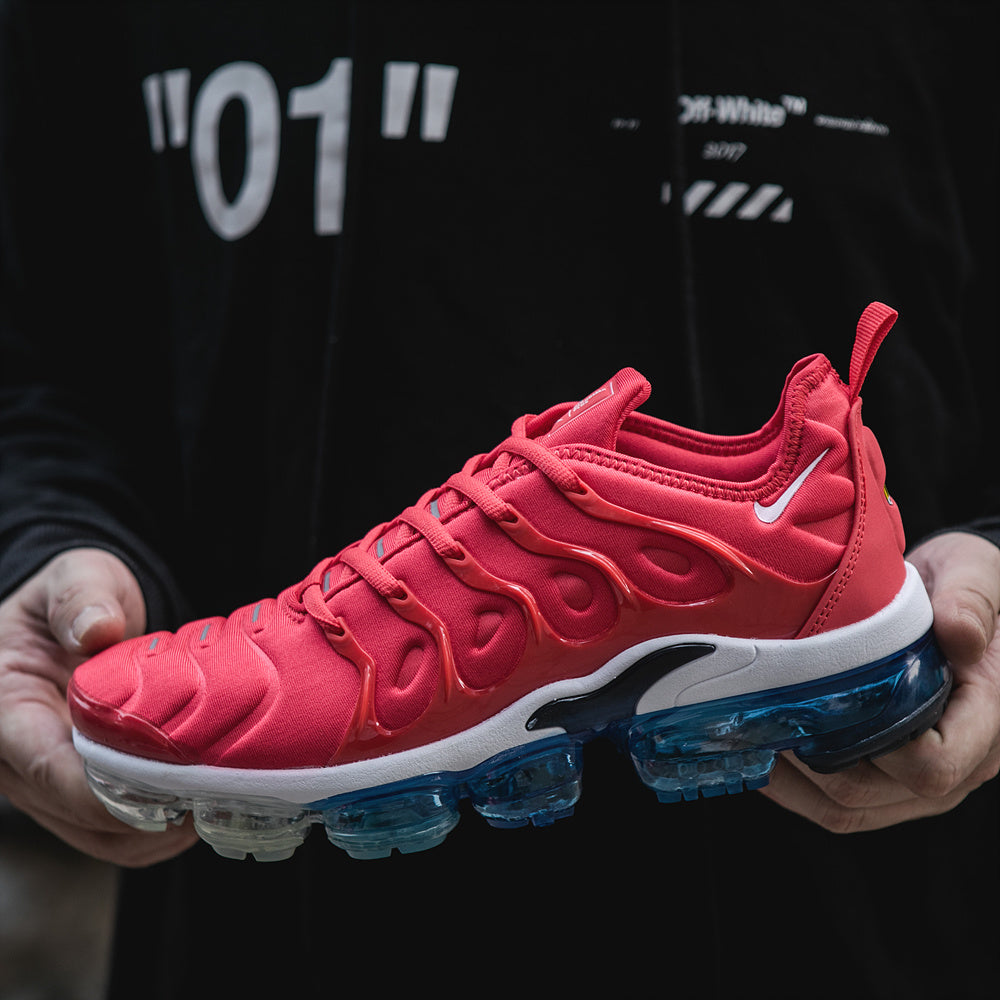 Nike Air VaporMax Plus Red Blue White Sneakers
