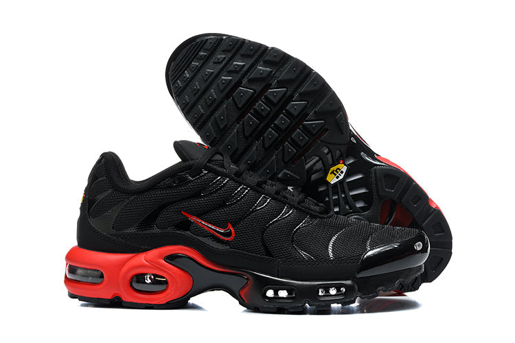 Nike Air Max Plus Black and Red Sneakers