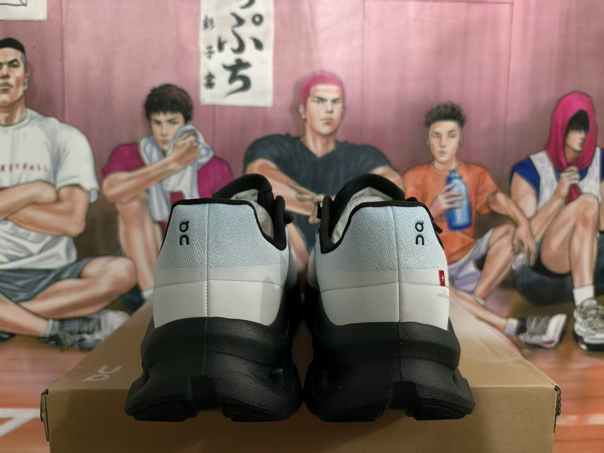 On Running Shoes in White and Black