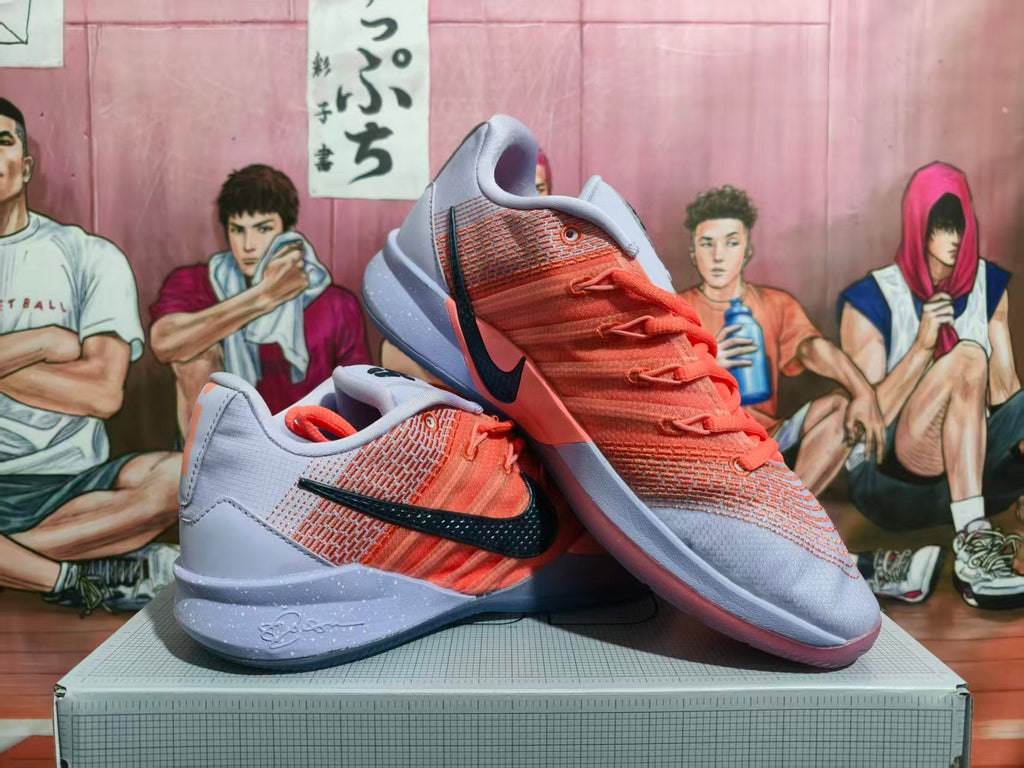 Nike Basketball Shoes in Coral and Lavender