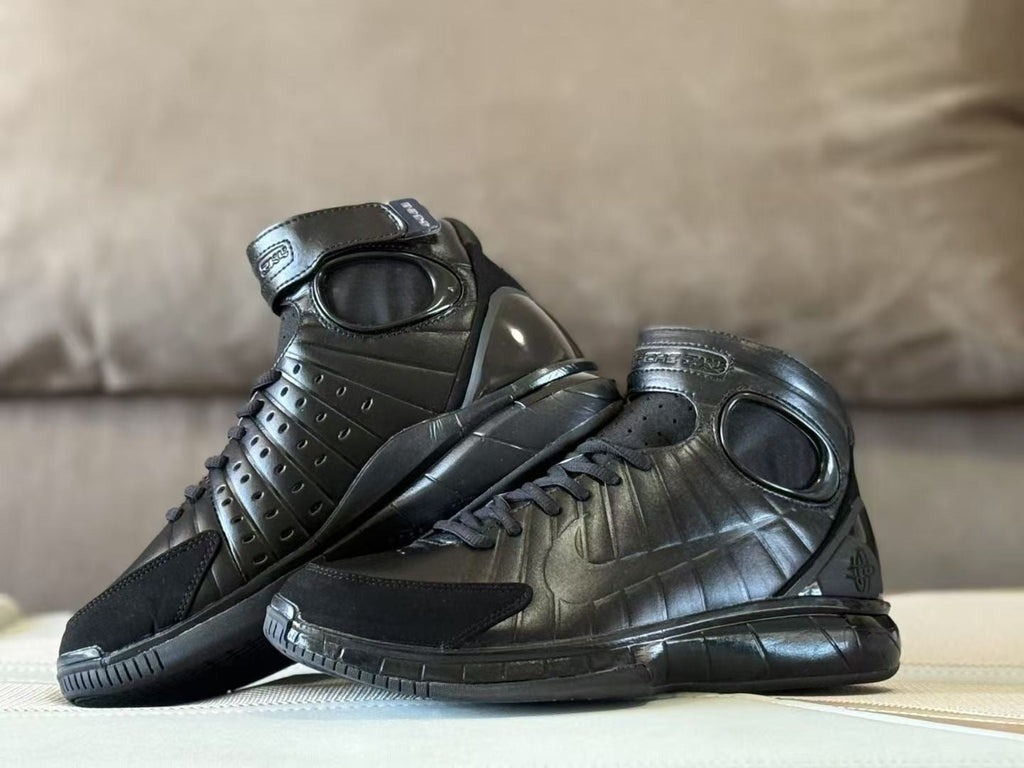 Nike Air Zoom Huarache 2K4 Black Basketball Shoes