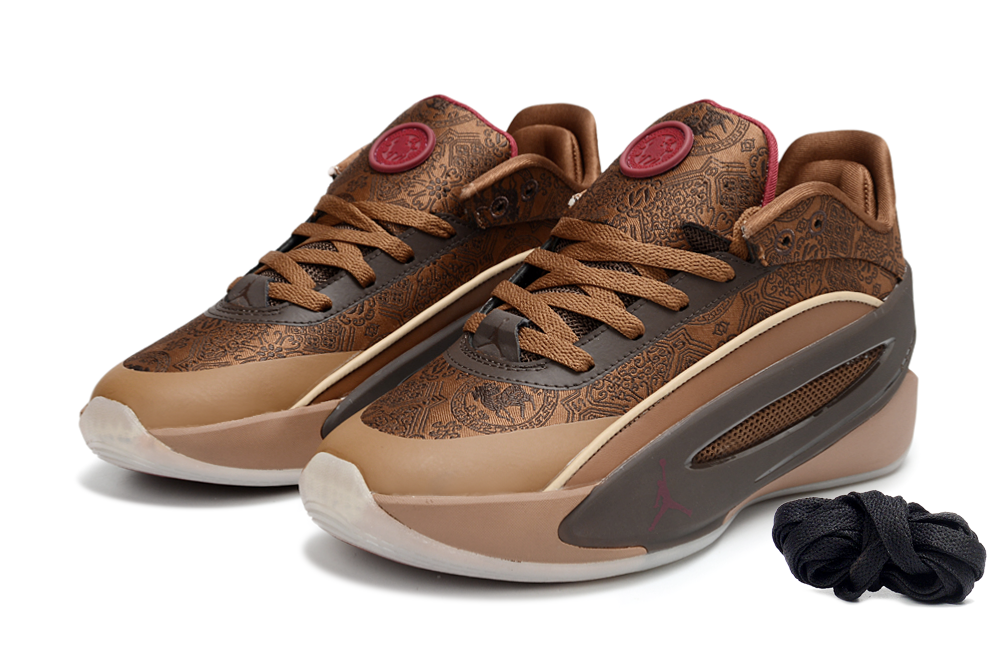Jordan Luka 5 Basketball Sneakers Bright Red, Green or Brown