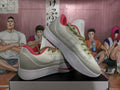 Nike Basketball Sneakers White and Lemon