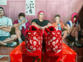 Nike ZoomX Red Pattern Sneakers