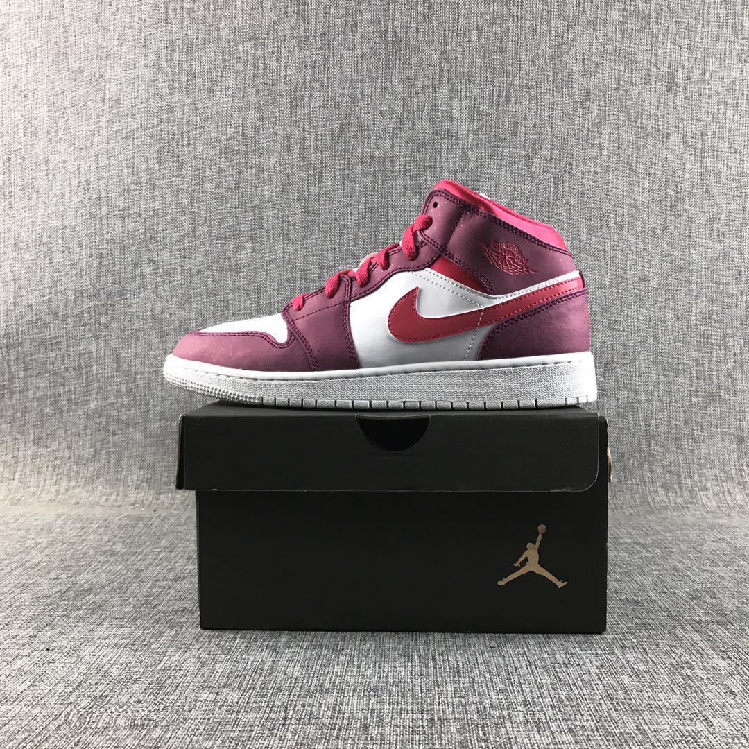 Jordan Air Jordan 1 High White Peach Pink Women's Sneakers