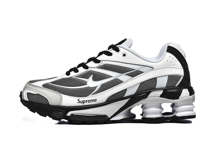 Nike Shox Ride 2 Supreme Sneakers White Black