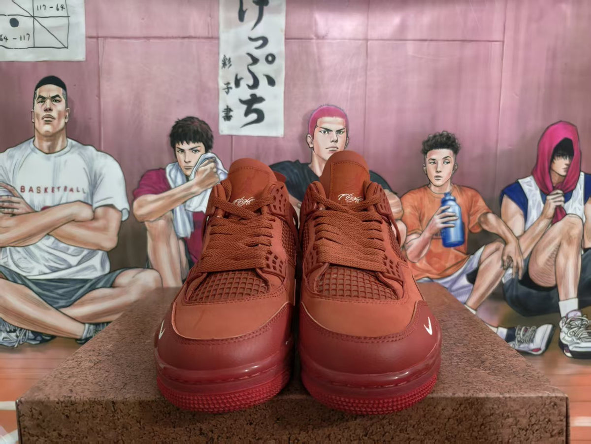 Nike Red Low-Top Sneakers