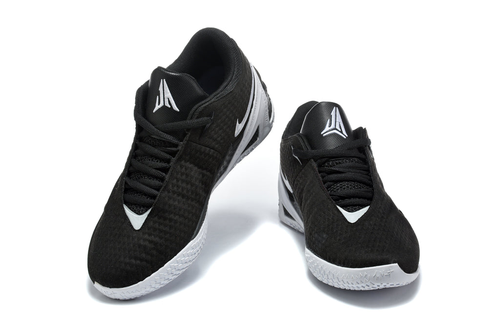 Nike Ja 4 Black and White Low-Top Basketball Shoes