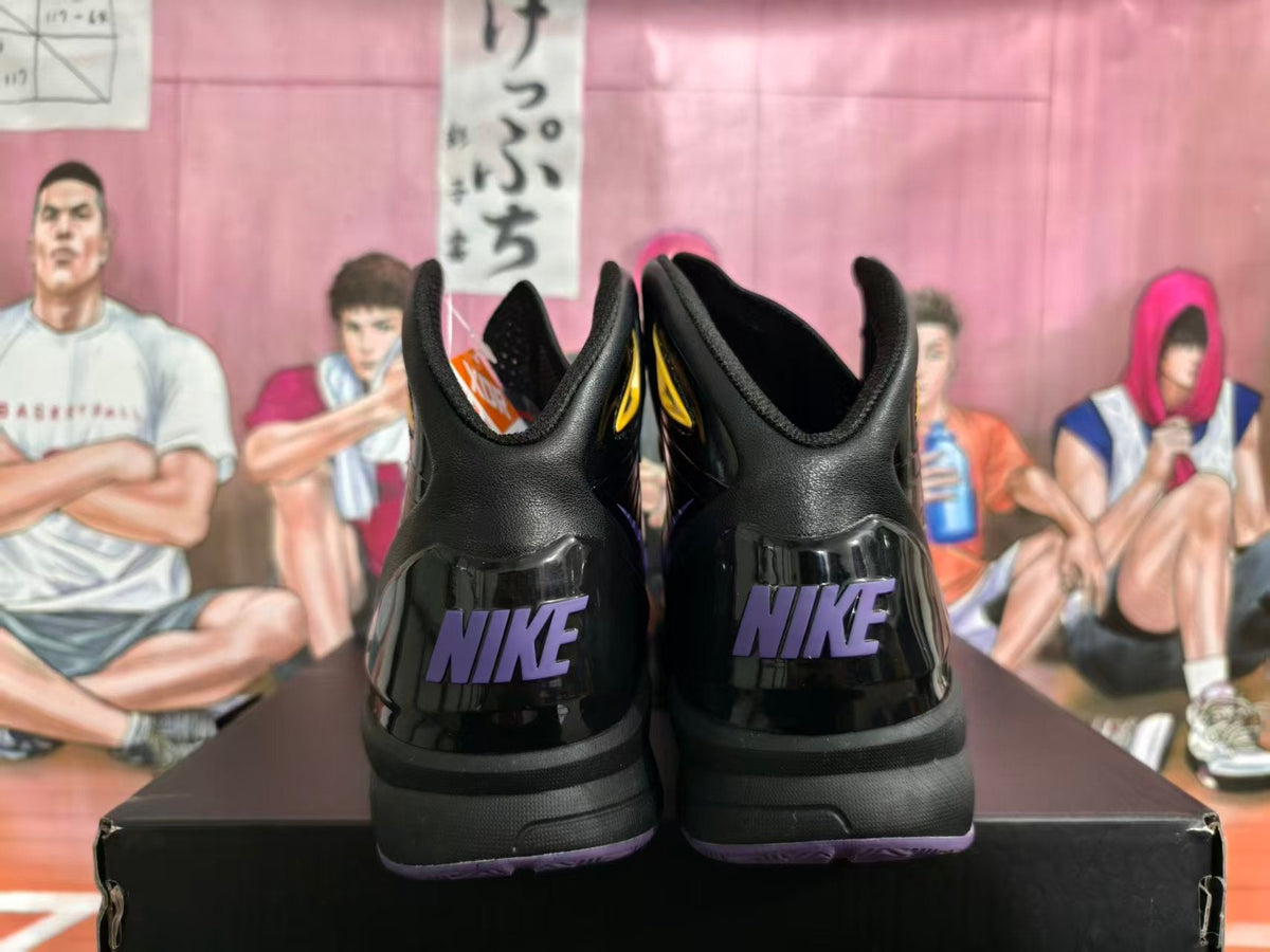 Nike LeBron 7 Lakers Black and Purple Basketball Shoes