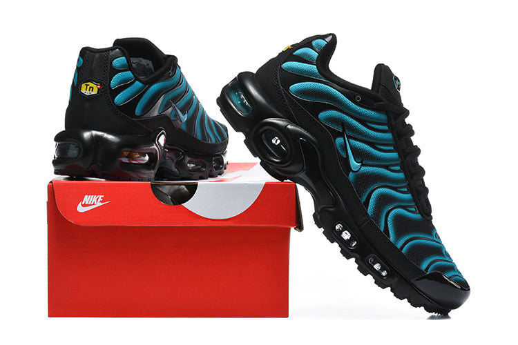 Nike Air Max Plus Black and Blue Sneakers