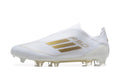 adidas F50 Laceless Soccer Cleats White Gold