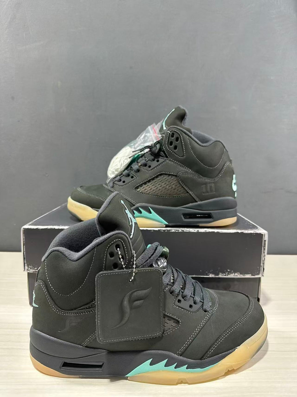 Jordan Air Jordan 5 Aqua Dark Green IU0734-001 Sneakers