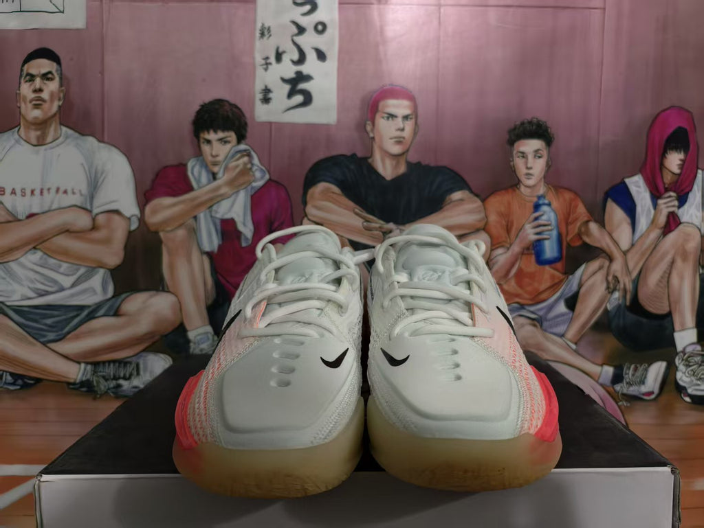 Nike Basketball Sneakers White Pink