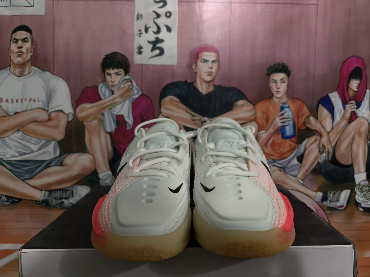 Nike Basketball Sneakers White Pink