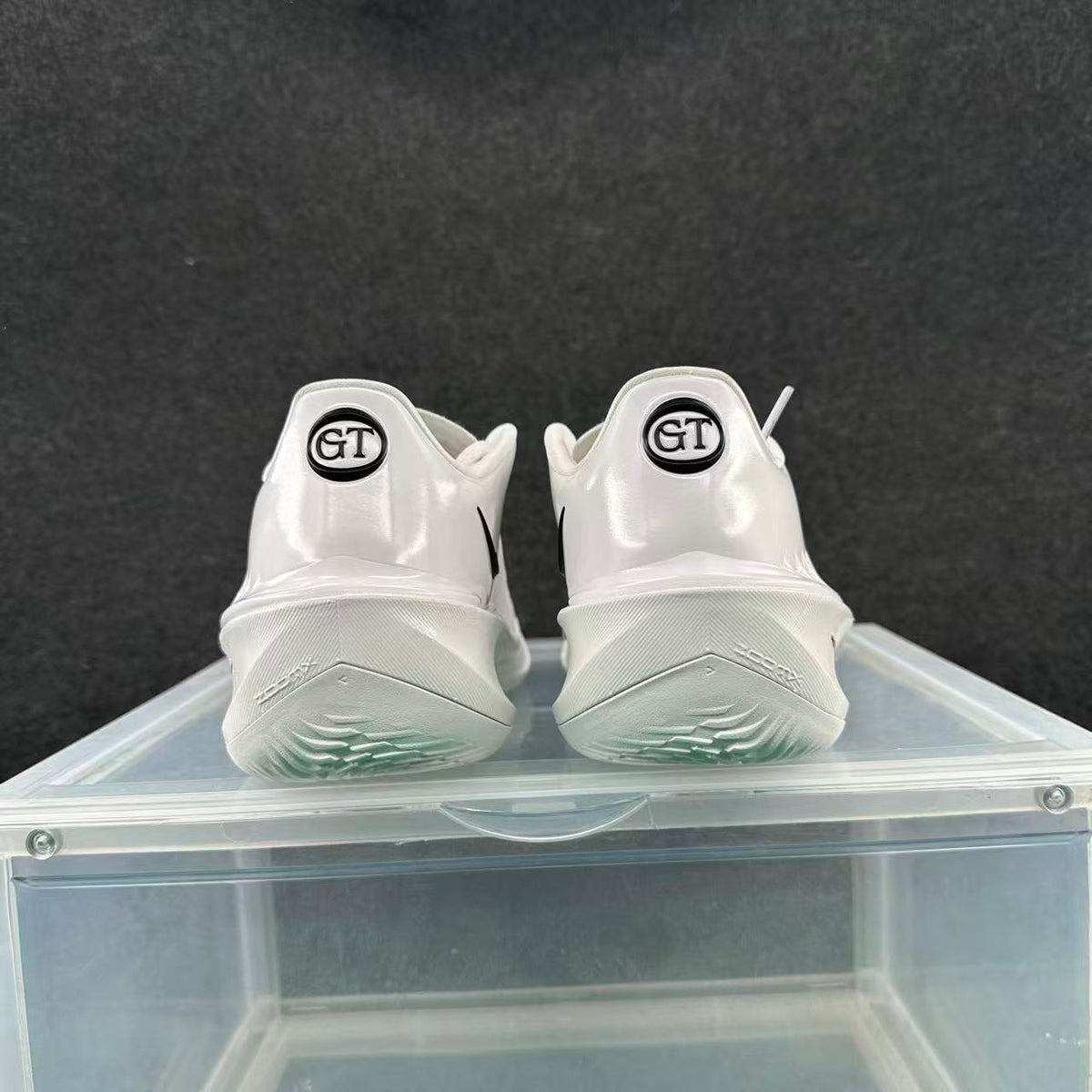 Nike ZoomX Air Zoom GT Cut 3 White Black Basketball Shoes
