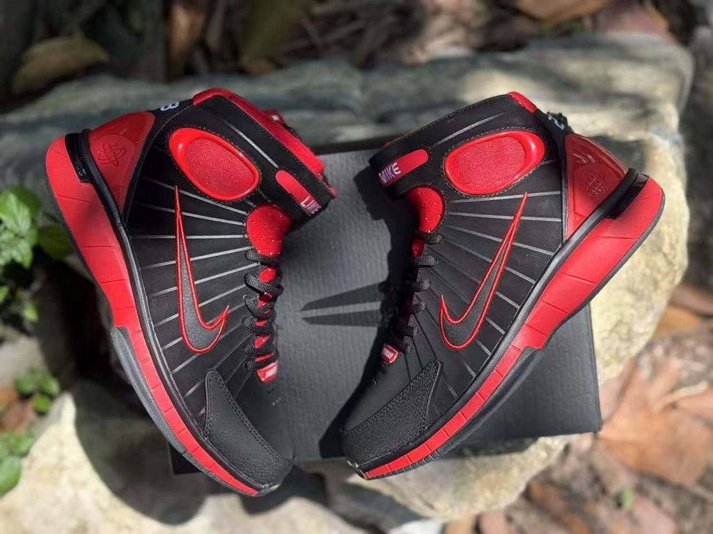 2K4 High-Top Sneakers Black Red