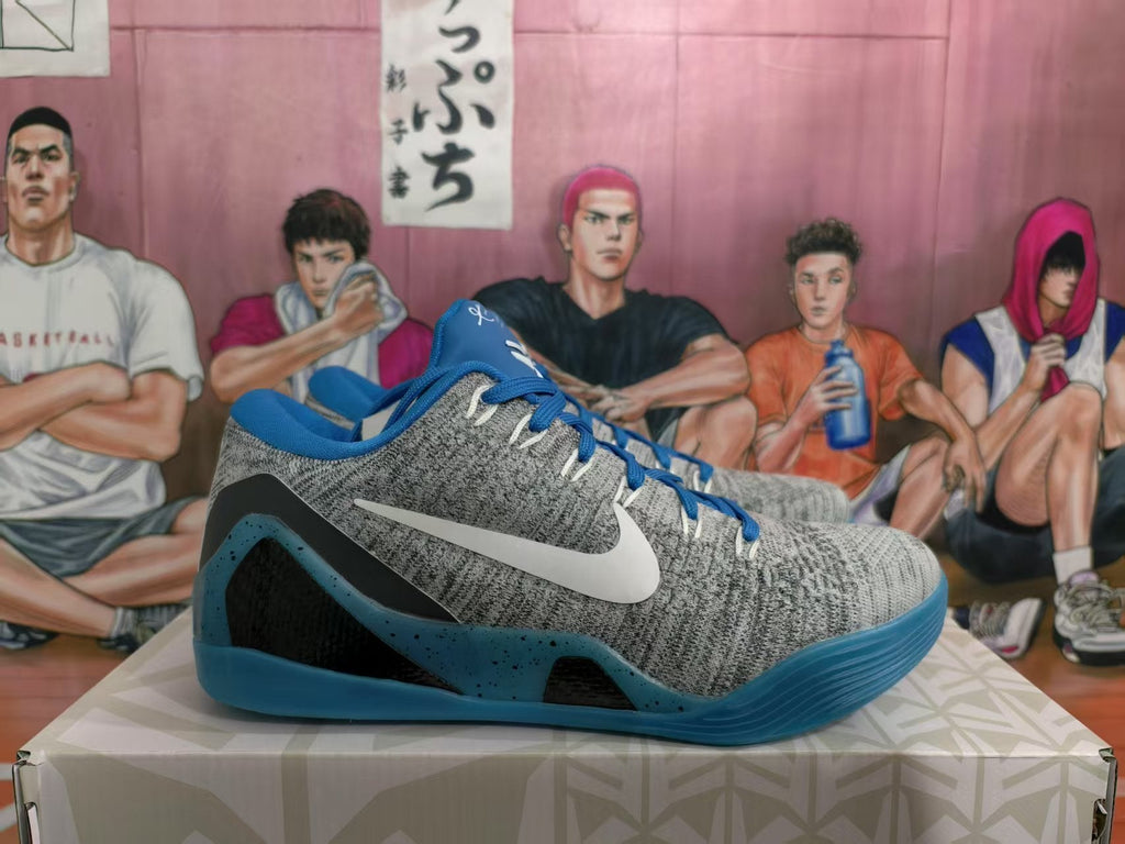 Nike Basketball Sneakers Gray Blue