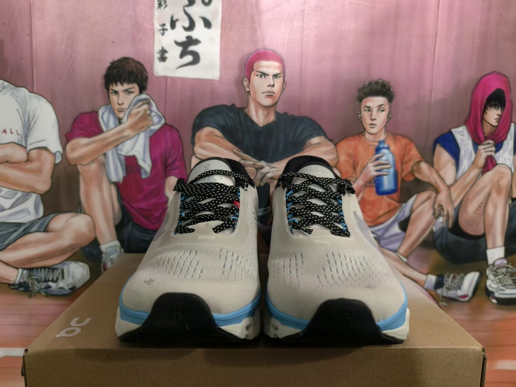 On Gray Blue Running Sneakers EU 36-46