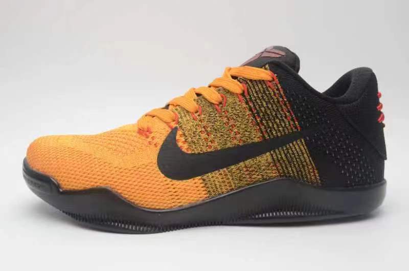 Nike Kobe 11 Bruce Lee Basketball Shoes Orange Black