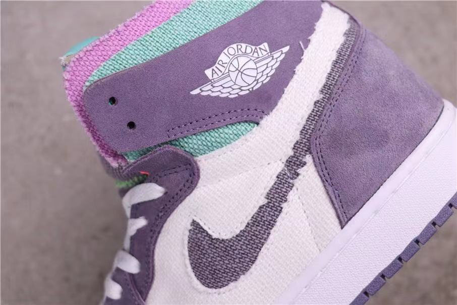 Air Jordan 1 Zoom Comfort Iridescent Sneakers CT0978-150